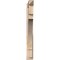 Ekena Millwork Merced Arts & Crafts Smooth Outlooker, Douglas Fir, 5 1/2"W x 34"D x 46"H OUT06X34X46MRC03SDF - alternate 2